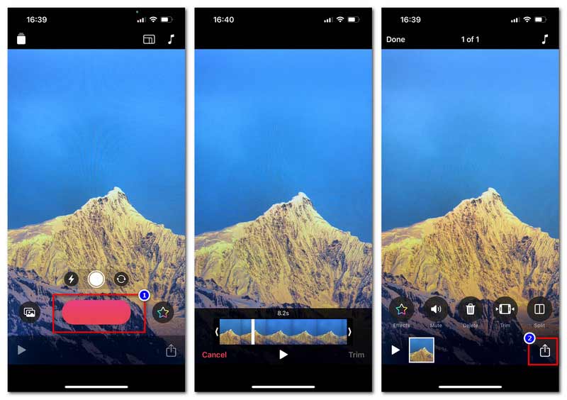 HDR‑Video auf dem iPhone bearbeiten
