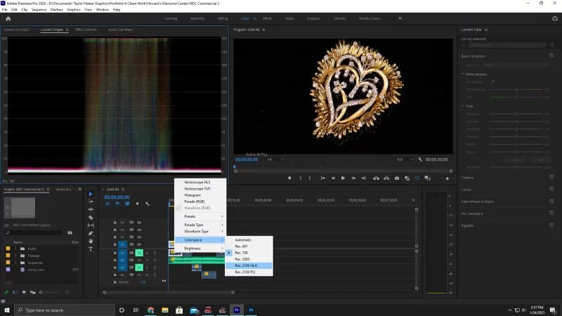 HDR‑Video in Premiere bearbeiten