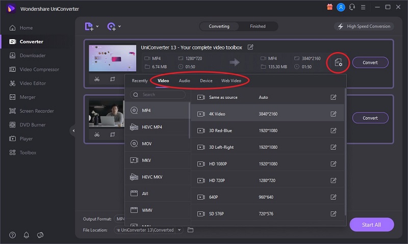 MP4 zu MPG Video Converter Ultimate