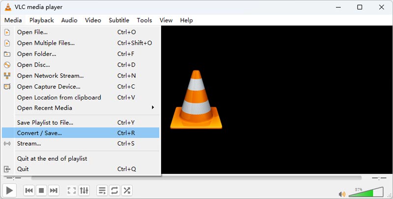 VLC Media konvertieren