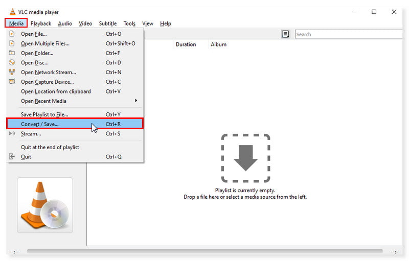 VLC Player Medien konvertieren