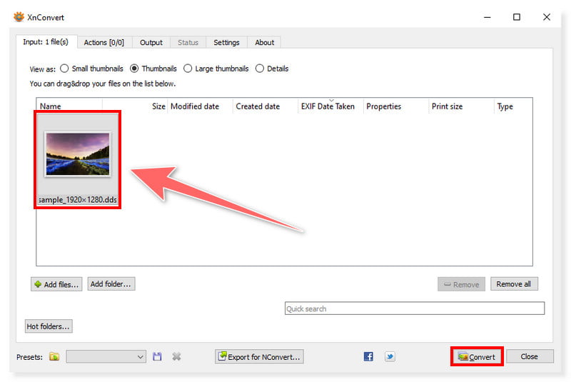 XConvert DDS-Konverter