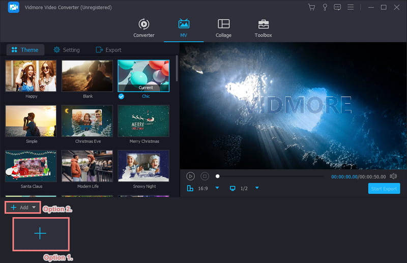 Gewünschte Videos hinzufügen