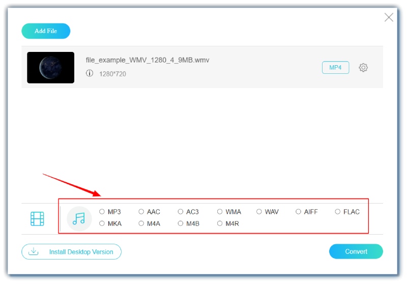 WMV‑Datei hinzufügen