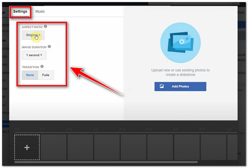 Diashow‑Einstellungen anpassen