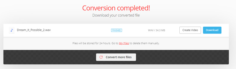 WAV herunterladen und speichern