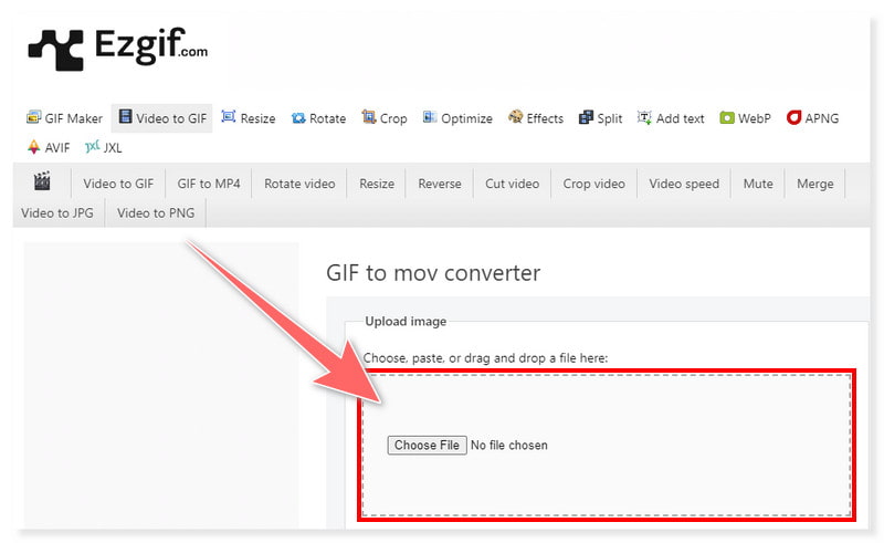 EZGIF GIF-zu-MOV-Converter