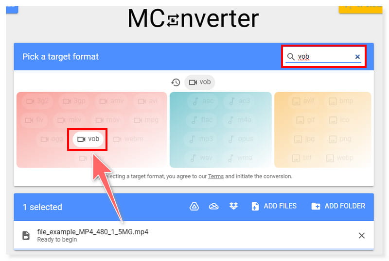 MConverter MP4-zu-VOB-Konverter