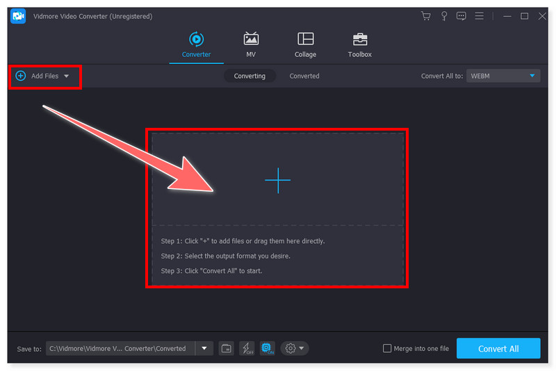 Vidmore MOV-zu-WEBM-Konverter