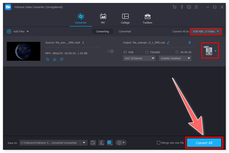 Vidmore Video Offline-Konverter
