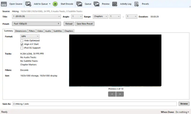 Bester MP4-Konverter HandBrake