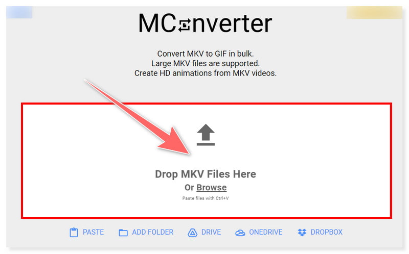 MConverter MKV-zu-GIF-Konverter