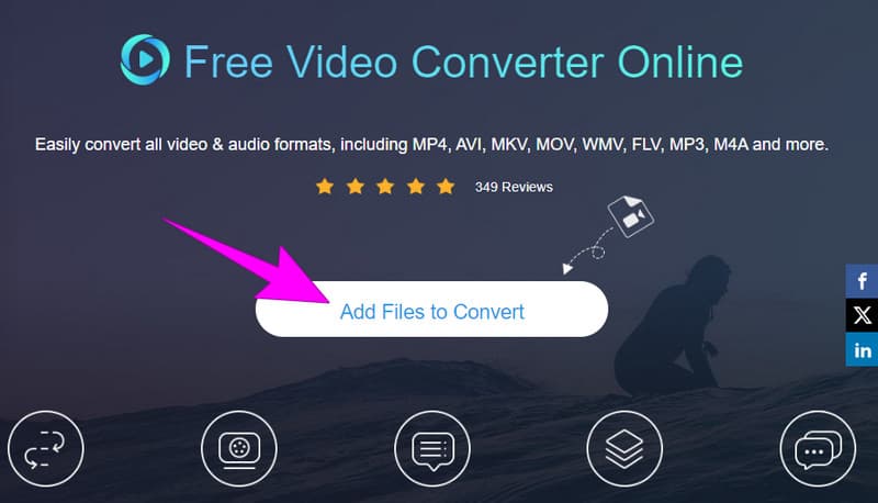 MP4 MP3 Vidmore Online Dateien hinzufügen