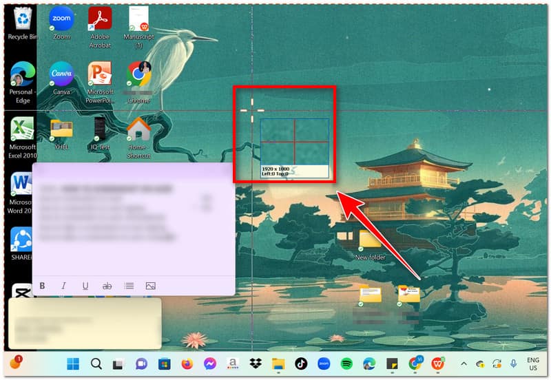 Vidmore Bildschirmaufnahmemodus
