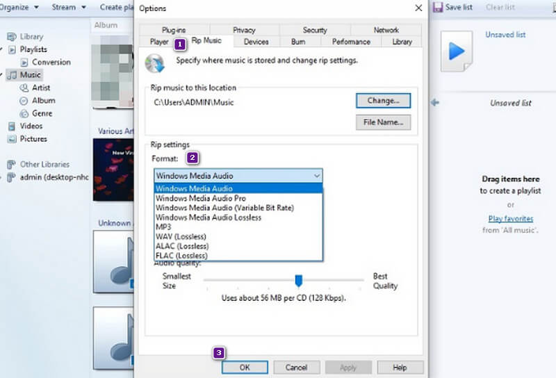 MP3-WMA-WMP-Konverter umwandeln