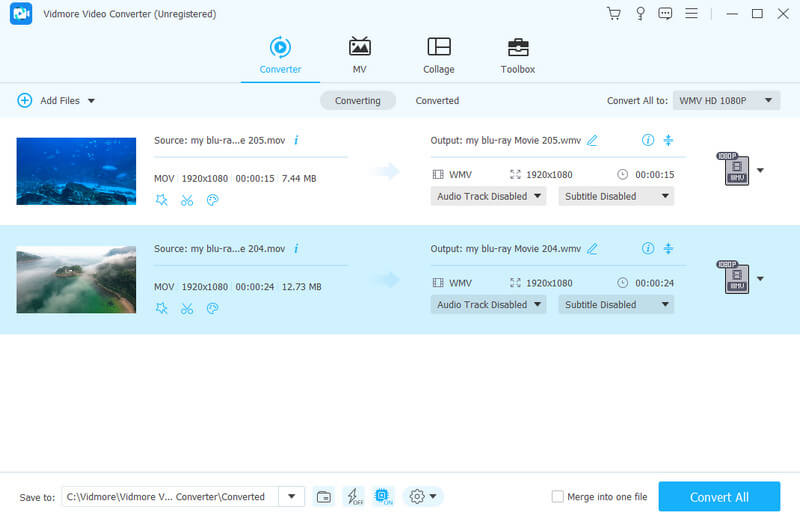 MOV WMV Konverter Vidmore