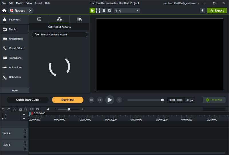 Camtasia Desktop‑Bildschirmrekorder