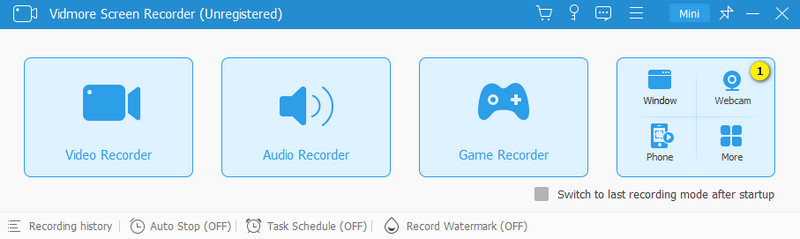 Schulungsvideo erstellen Vidmore‑Tool