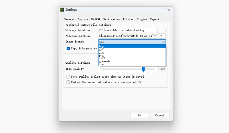 Einstellungen anpassen