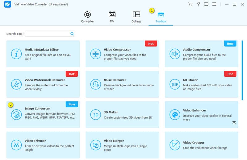 DDS PNG Vidmore Tool öffnen
