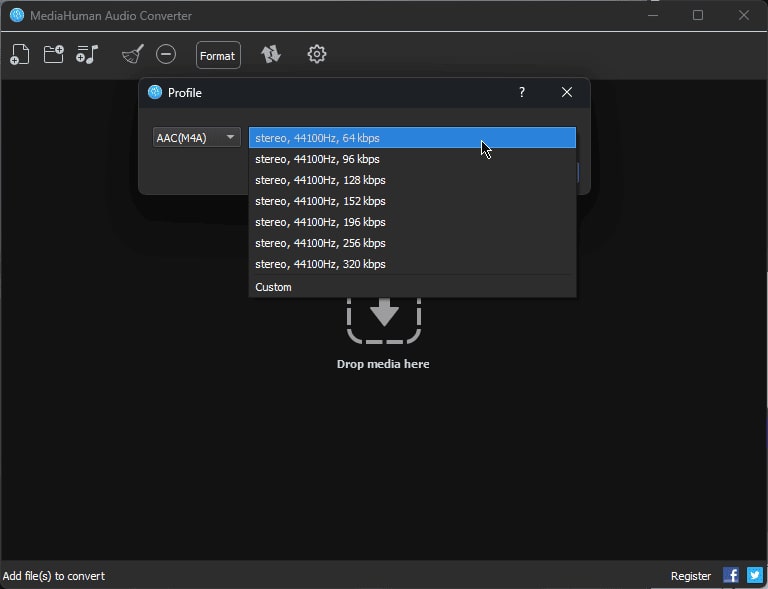 Flac Aac Mediahuman Datei konvertieren