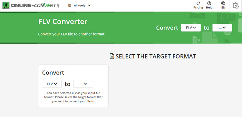 FLV-Konverter Online Convert