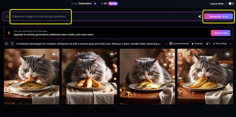 Schaltfläche „Prompt generieren“ hinzufügen