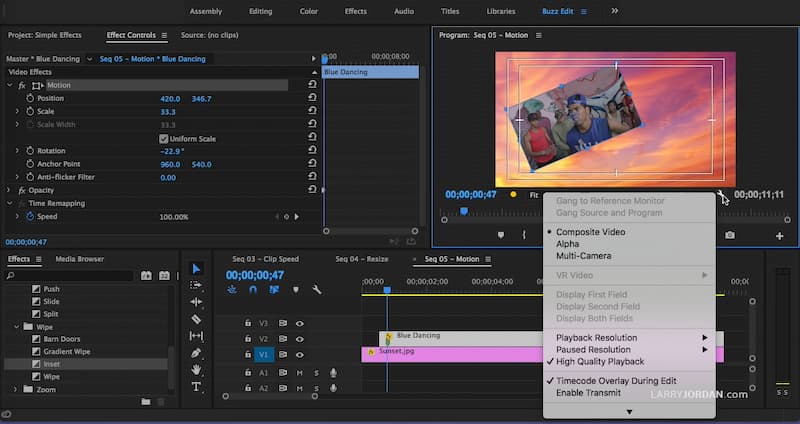 Highlight-Video mit Adobe Premiere Pro