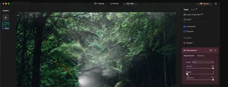 KI-Fotobearbeitung mit Luminar