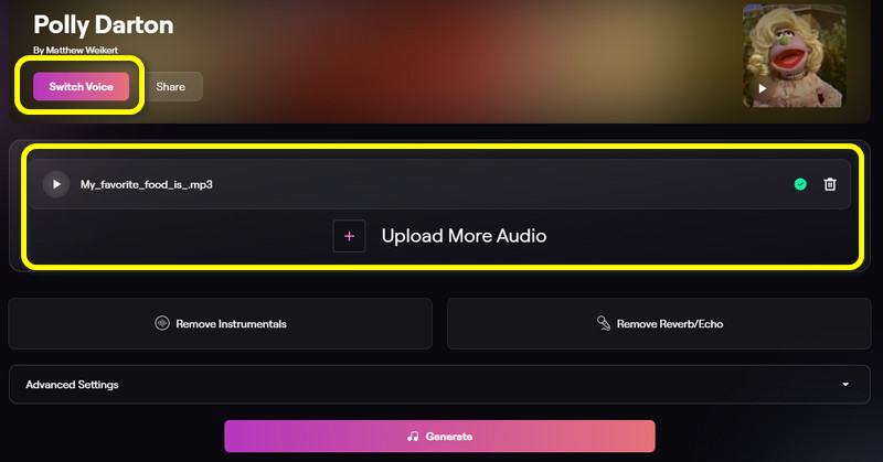 Loudly KI-Musikgenerator