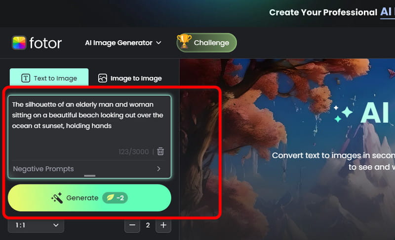 Fotor Text hinzufügen