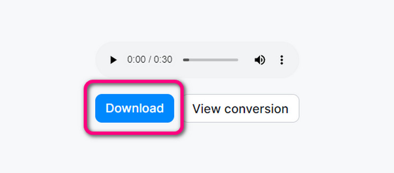 Lalals Schaltfläche „Download“ klicken