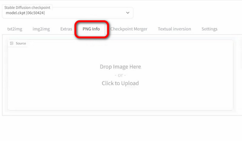 PNG-Info Foto einfügen