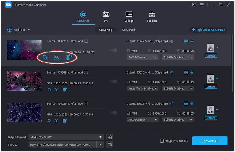 Mehrere Projekte hinzufügen