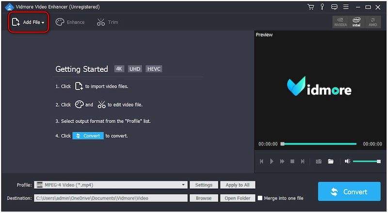 Wackeliges Video hinzufügen