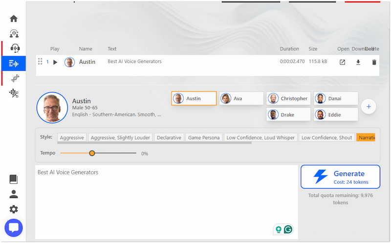 Altered KI-Stimmgenerator