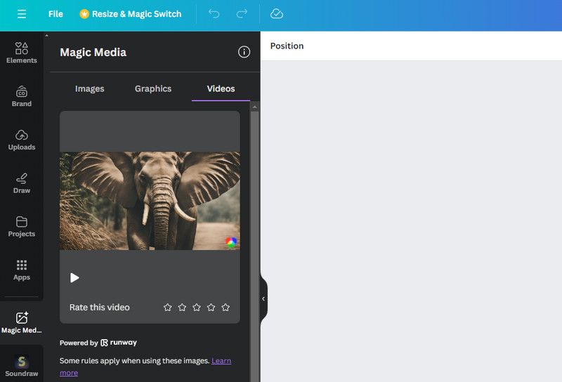 Canva – Lumen5-Alternative