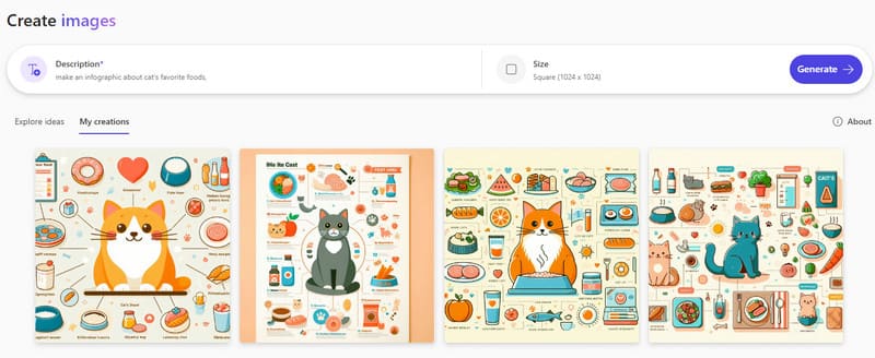 Erstellung einer Infografik