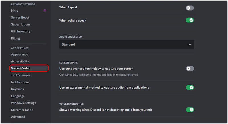 Einstellungen für neueste Technologie deaktivieren