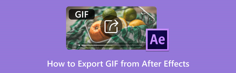 Gif aus After Effects exportieren