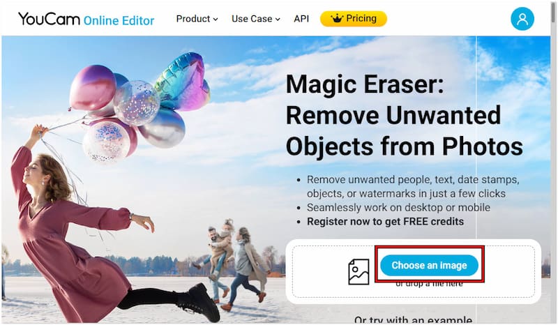 Bild mit Wasserzeichen importieren