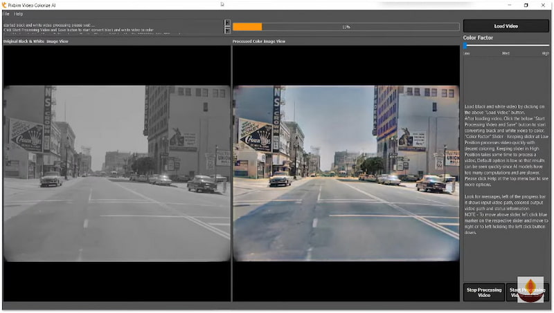Videokolorierung verarbeiten