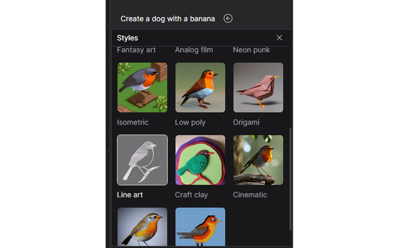 Verschiedene Stile bereitstellen