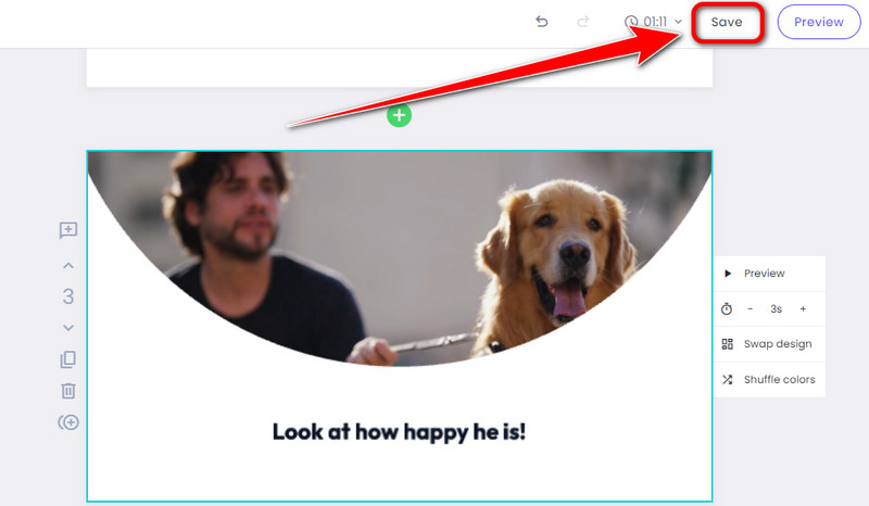 Generiertes Video speichern