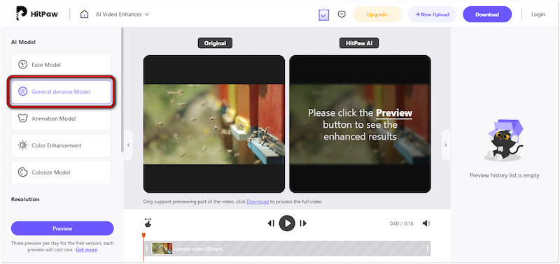 KI-Modell auswählen
