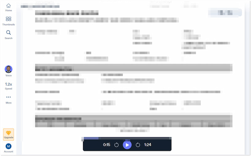 Speechify KI-Stimmgenerator