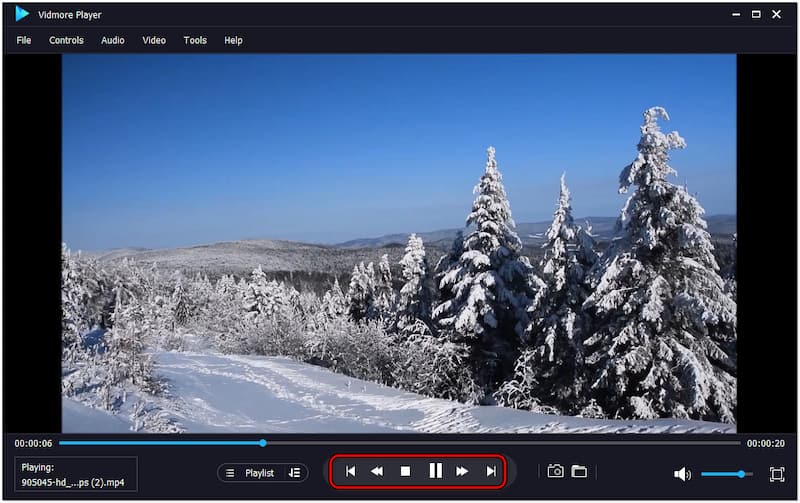 Wiedergabesteuerungen verwenden
