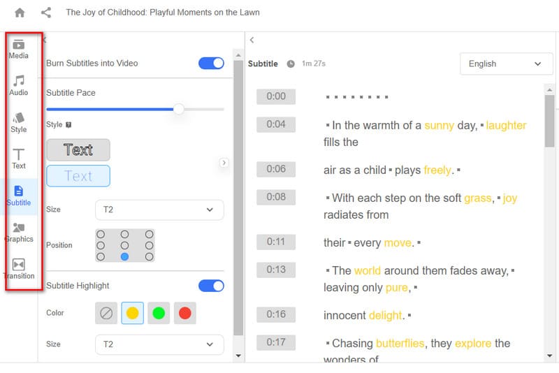 Visla KI Bearbeitungsfunktion