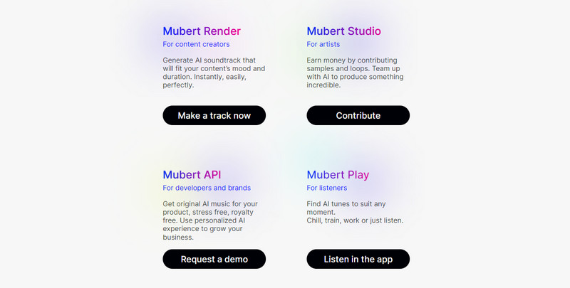 Was Mubert bieten kann