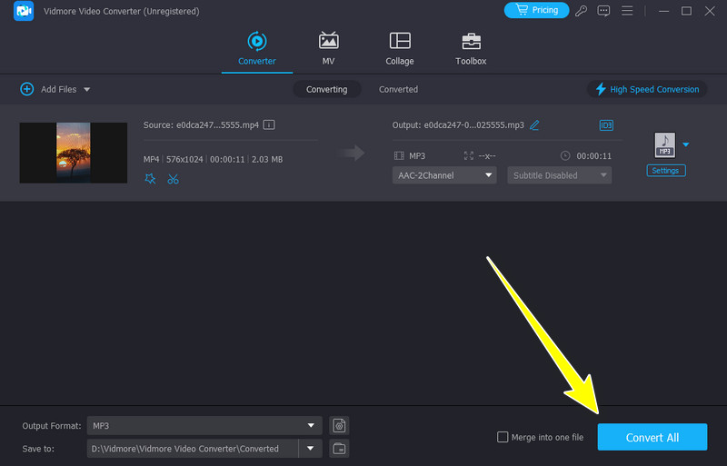 Alle konvertieren‑Schaltfläche